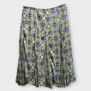 Zac & Rachel Womens Maxi Skirt Size 2X Fully‎ Lined Summer Tropical Festival